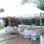20x20 With Chairs and tables Linens