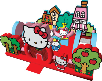 hello kitty toddler bounce house