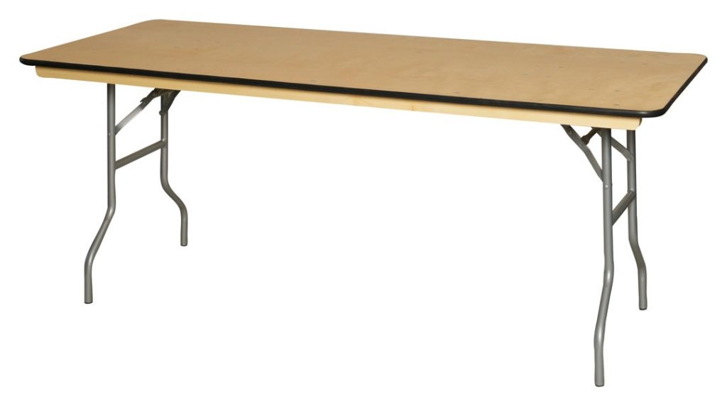 8 foot rectangular table rentals in miami