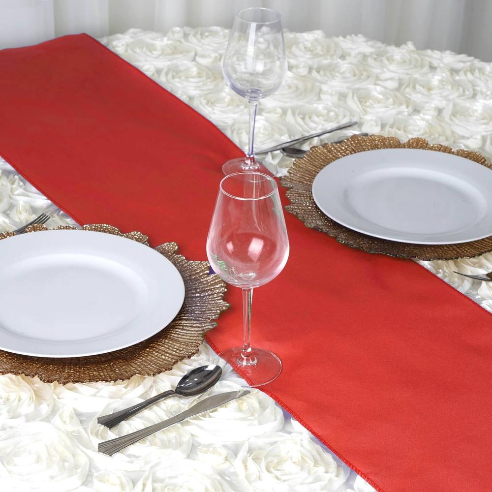 red table runner rentals in miami
