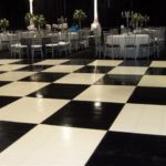 checkered dance floor rentals in miami