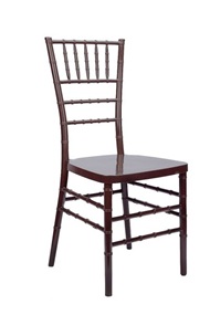 mahogany rustic chiavari chair rentals in miami