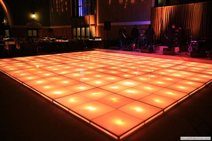 LED dance floor rentals