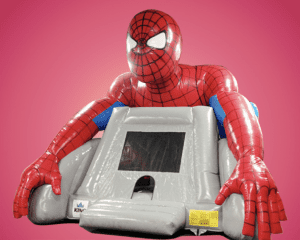 spiderman themed bounce house rental in miami