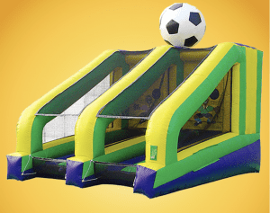 soccer game bounce house rental in miami