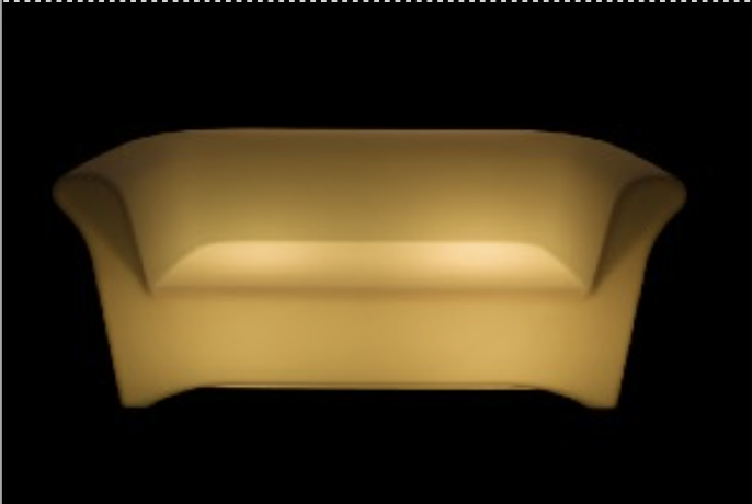 LED couch furniture rentals south florida