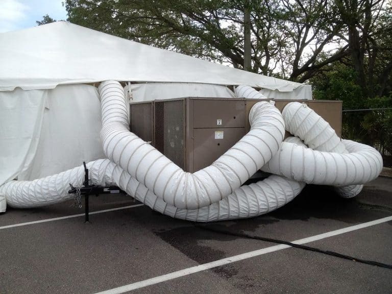 Portable AC rentals for tents in miami