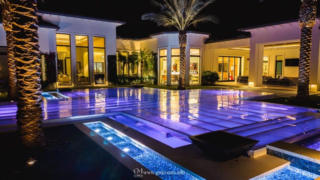plexiglass pool cover dance floor rentals in miami
