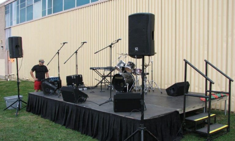 concert stage rental