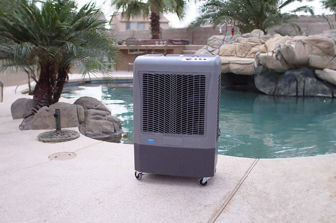 evaporative cooling fan
